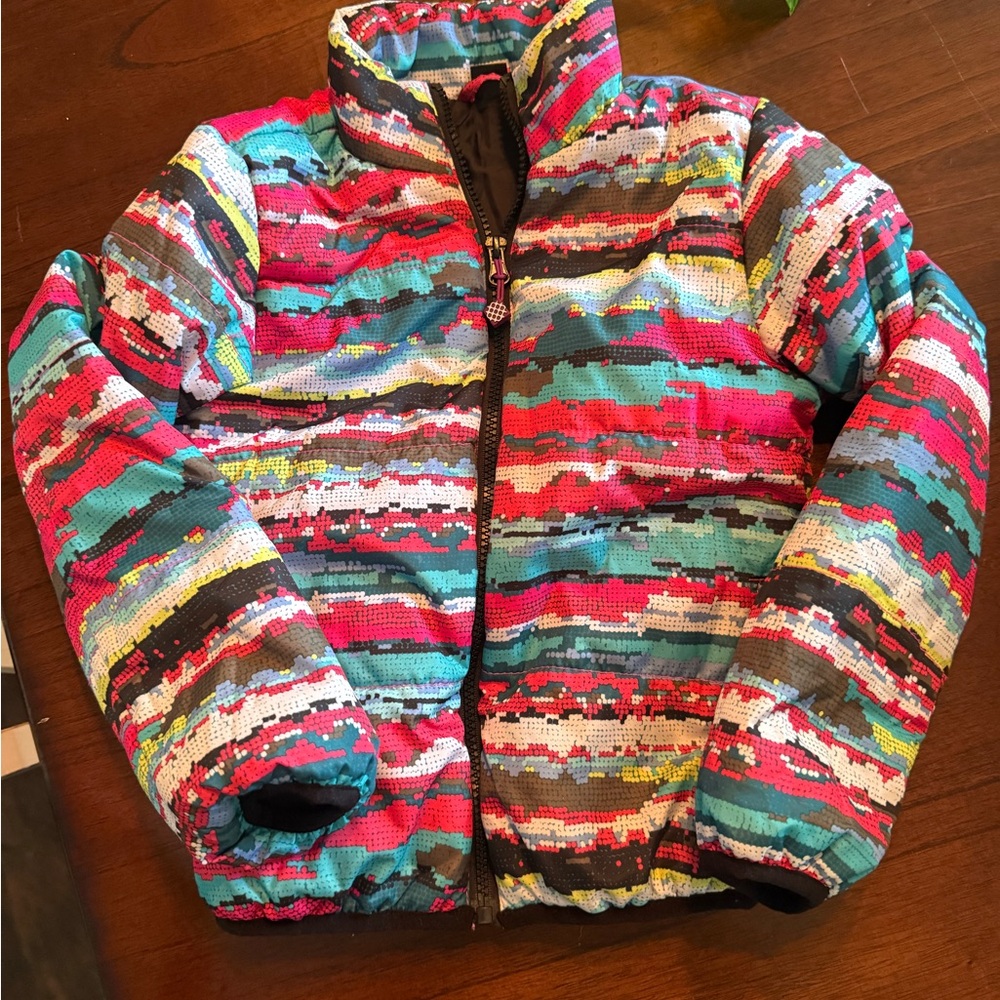 Colorful Kids Puffer Jacket